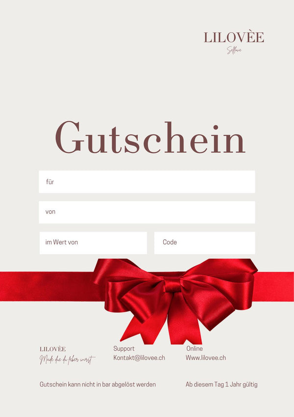LILOVÉE Geschenkgutschein